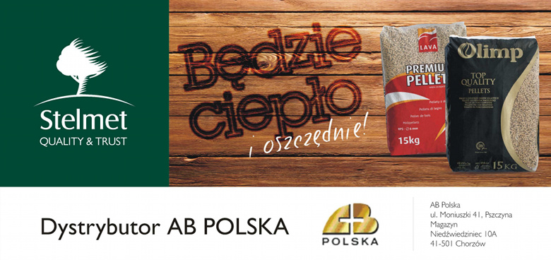 Pellet LAVA firmy Stelmet - dystrybutor AB Polska Pellet LAVA firmy Stelmet - dystrybutor AB Polska